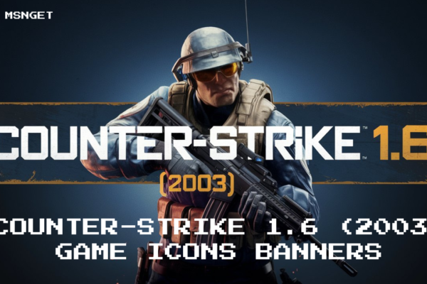 Counter-Strike 1.6 (2003) Game Icons Banners