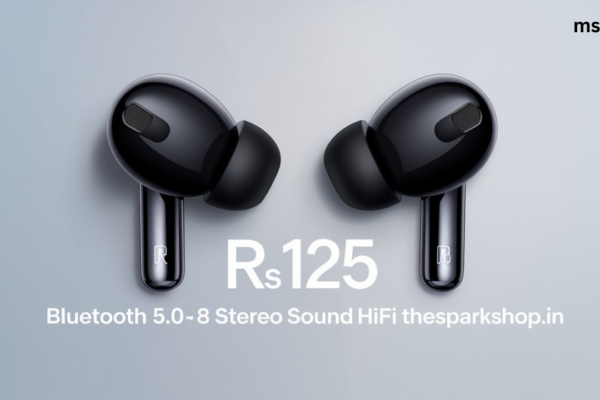 RS 125 Only Wireless Earbuds, Bluetooth 5.0 8D Stereo Sound Hi-Fi TheSparkShop.in