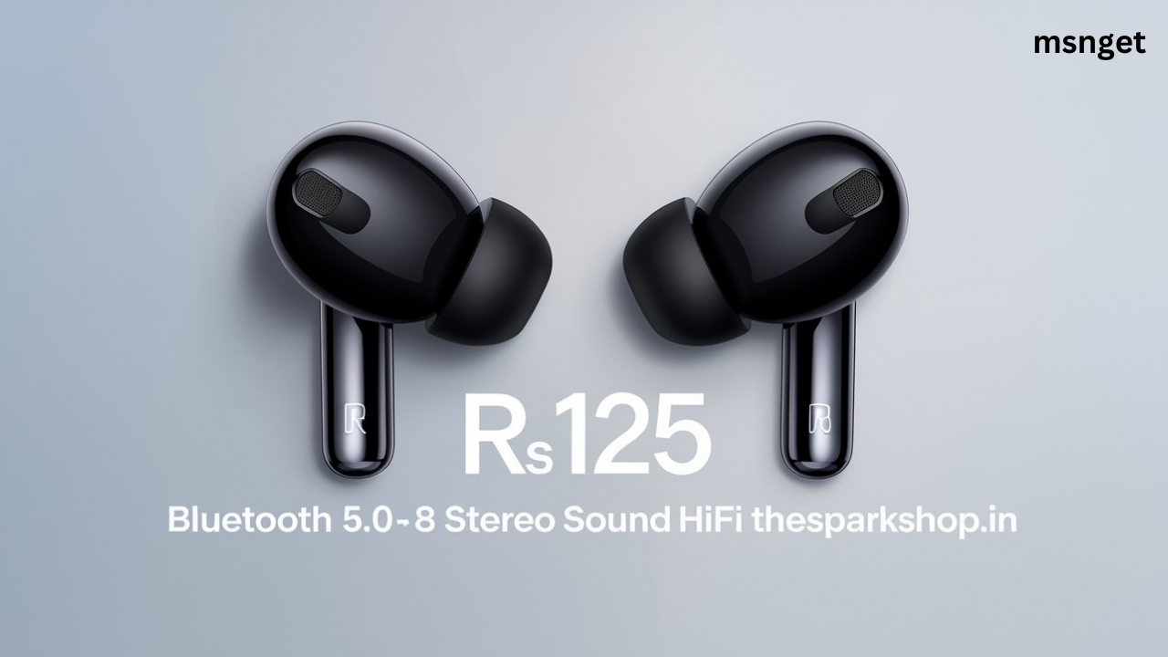 RS 125 Only Wireless Earbuds, Bluetooth 5.0 8D Stereo Sound Hi-Fi TheSparkShop.in